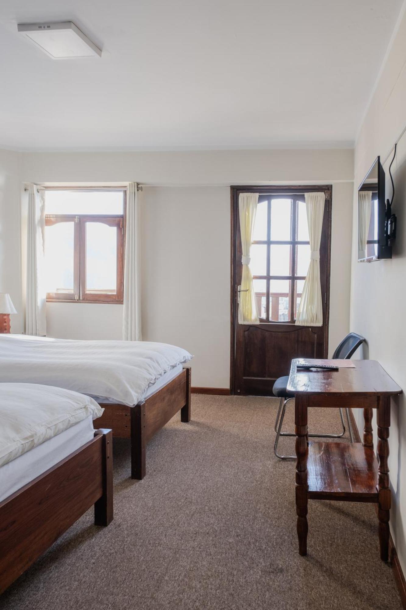 Hotel Santa Cruz 瓦拉斯 外观 照片